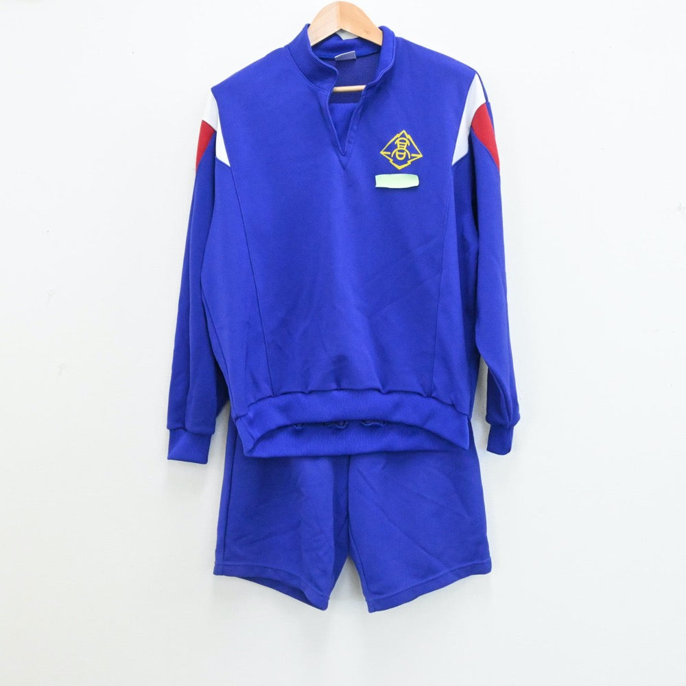 中古制服】徳島県 脇町高等学校 男子制服 3点（ ジャージ上下