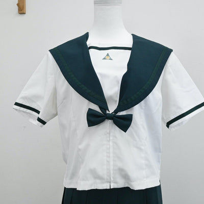 【中古】千葉県 成田国際高等学校 女子制服 3点（セーラー服・スカート）sf006118