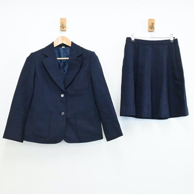 【中古】群馬県 前橋南高等学校 女子制服 3点（ブレザー・スカート）sf006126