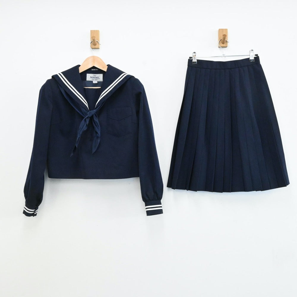 中古制服】香川県 坂出高等学校 女子制服 5点（セーラー服・セーラー服・スカート）sf006152【リサイクル学生服】 | 中古制服通販パレイド