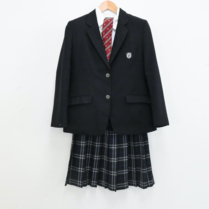 中古制服】東京都 目黒日本大学高等学校/旧日出高等学校 女子制服 4点（ブレザー・スカート・シャツ）sf006155【リサイクル学生服】 | 中古制服 通販パレイド