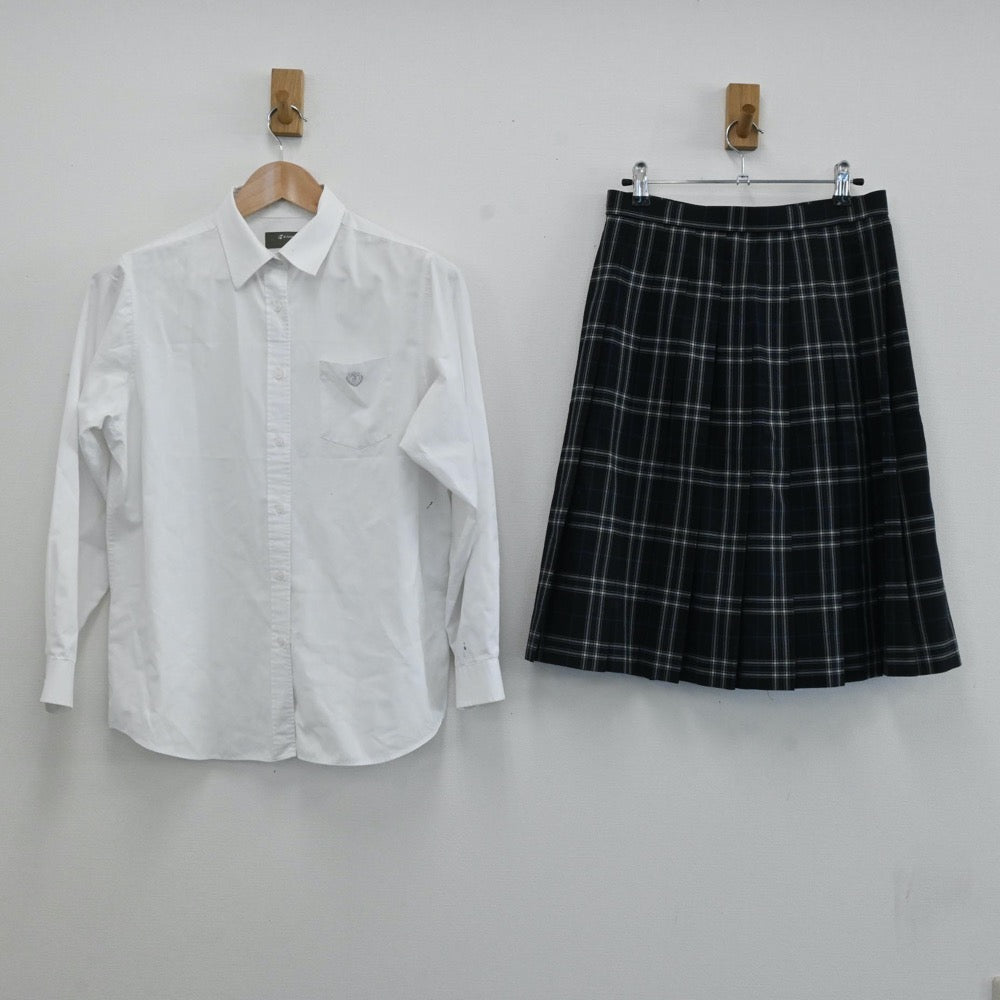 中古制服】東京都 多摩大学目黒高等学校 女子制服 4点（ブレザー