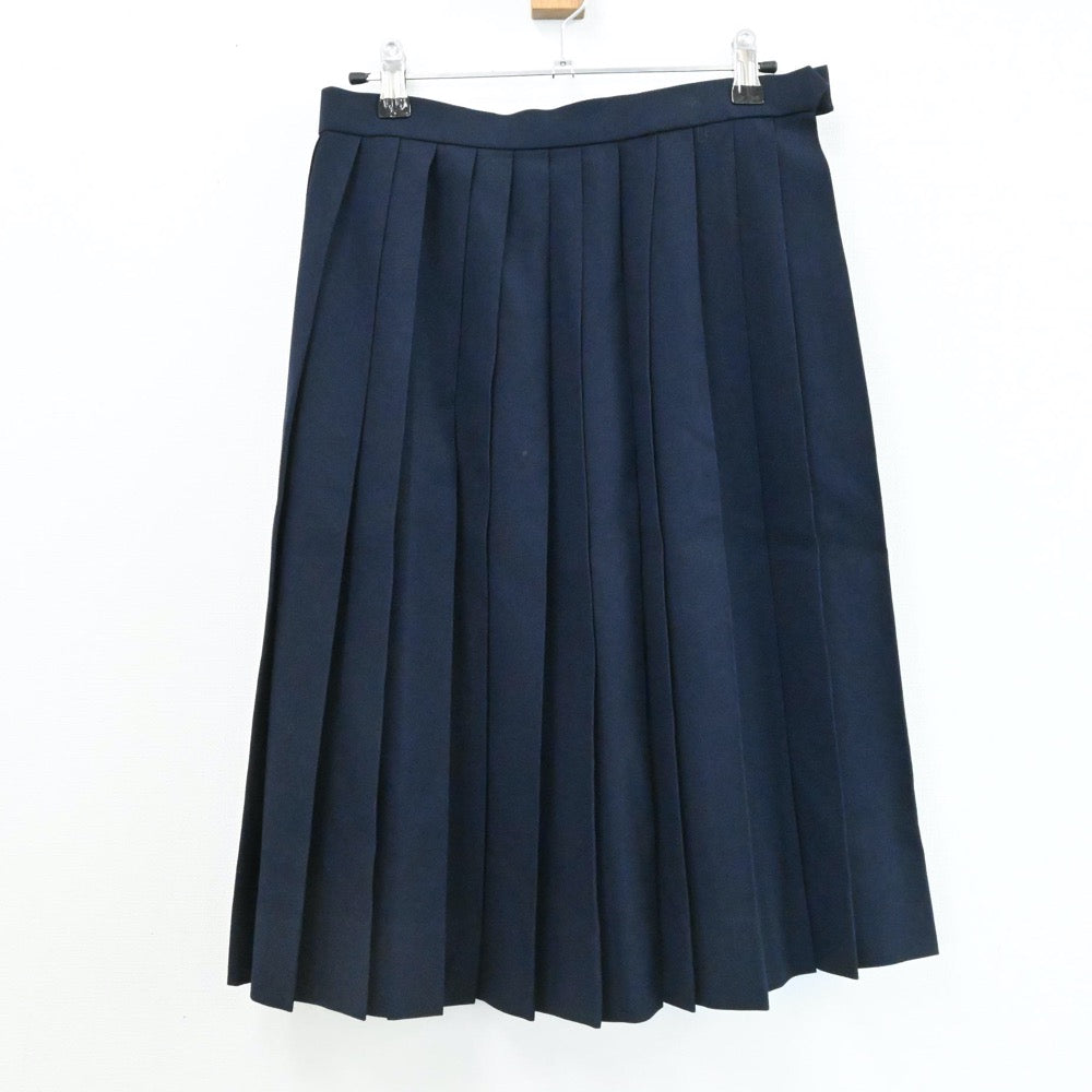 【中古】大分県 大分市立坂ノ市中学校 女子制服 3点（セーラー服・スカート・スカート）sf006174