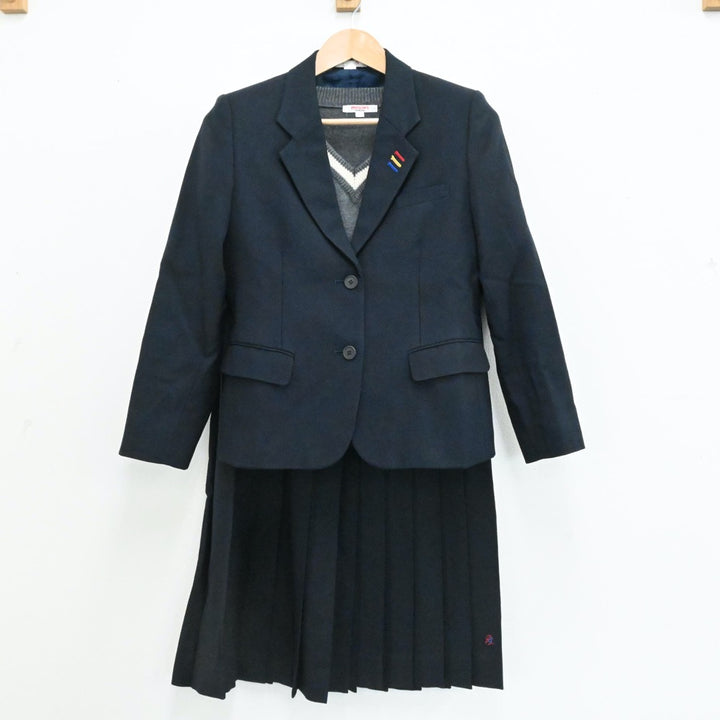 中古制服】大分県 大分県立大分東高等学校 女子制服 3点（ブレザー・ニット・スカート）sf006188【リサイクル学生服】 | 中古制服通販パレイド