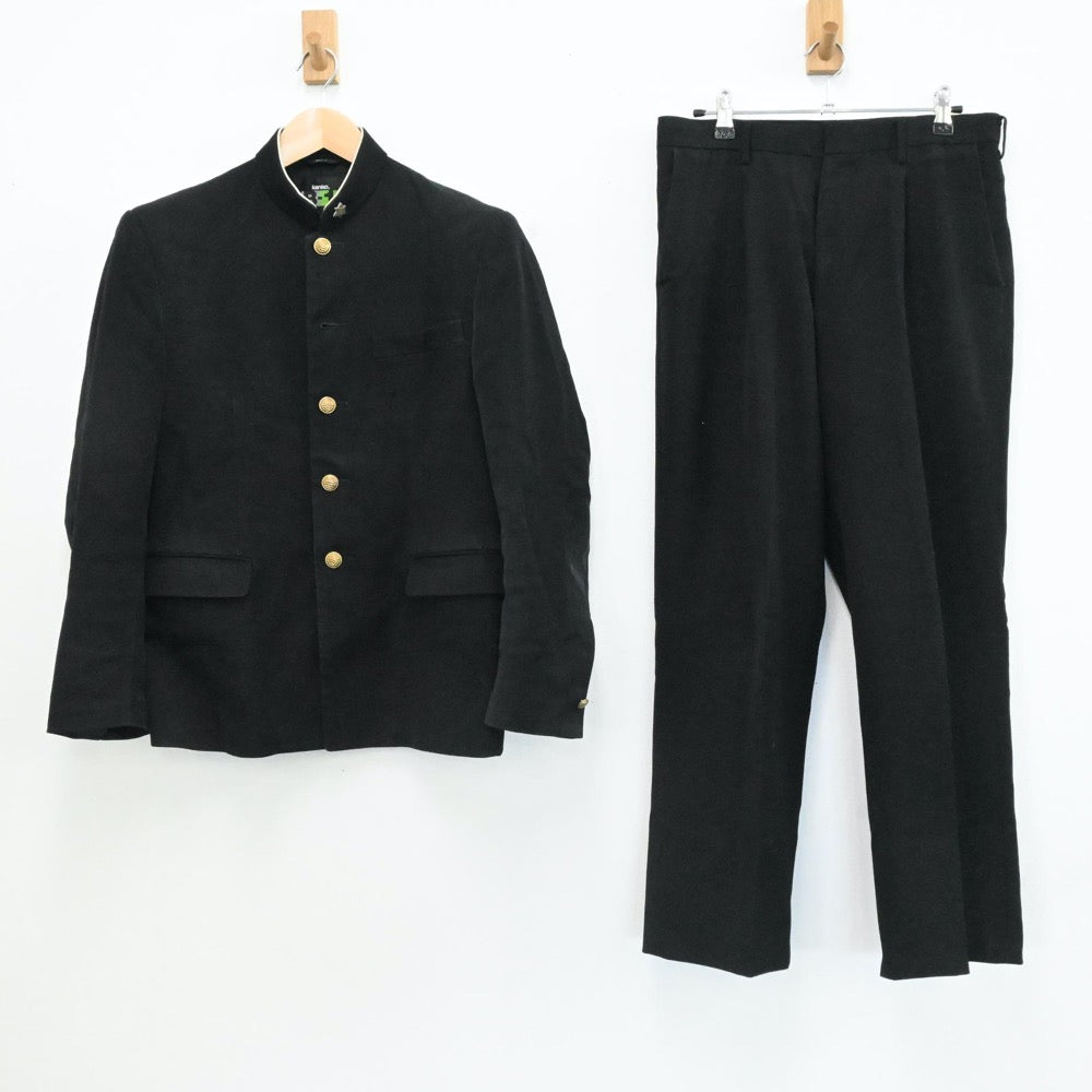 中古制服】鳥取県 鳥取県立倉吉東高等学校 男子制服 2点（学ラン