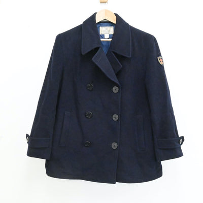 【中古】群馬県 共愛学園高等学校 女子制服 1点（コート）sf006206