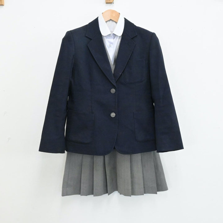 【中古制服】富山県 富山県立大門高等学校 女子制服 4点（ブレザー・ベスト・シャツ・スカート）sf006248【リサイクル学生服】 | 中古制服 通販パレイド