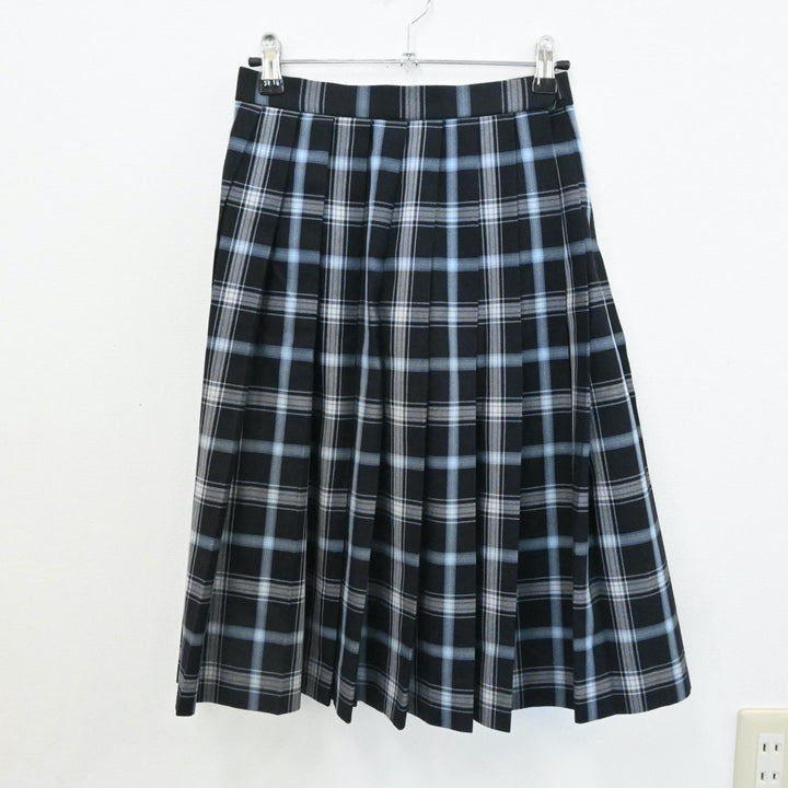 【中古】愛知県 名古屋市神丘中学校 女子制服 5点（ブレザー・シャツ・スカート）sf006262