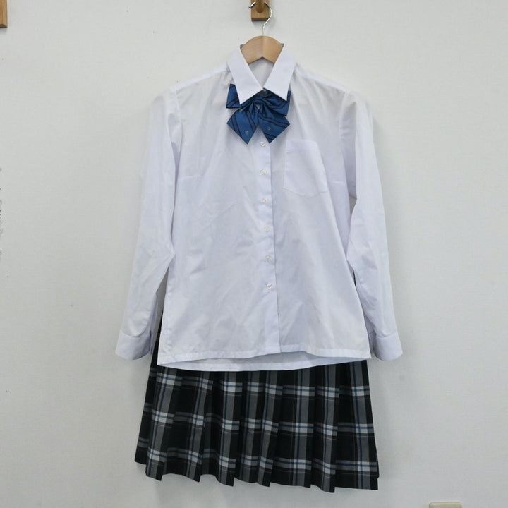 【中古制服】大阪府 大阪府立渋谷高等学校 女子制服 4点（ブレザー・シャツ・スカート）sf006267【リサイクル学生服】 | 中古制服通販パレイド