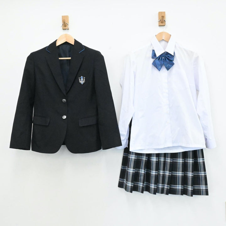 【中古制服】大阪府 大阪府立渋谷高等学校 女子制服 4点（ブレザー・シャツ・スカート）sf006267【リサイクル学生服】 | 中古制服通販パレイド