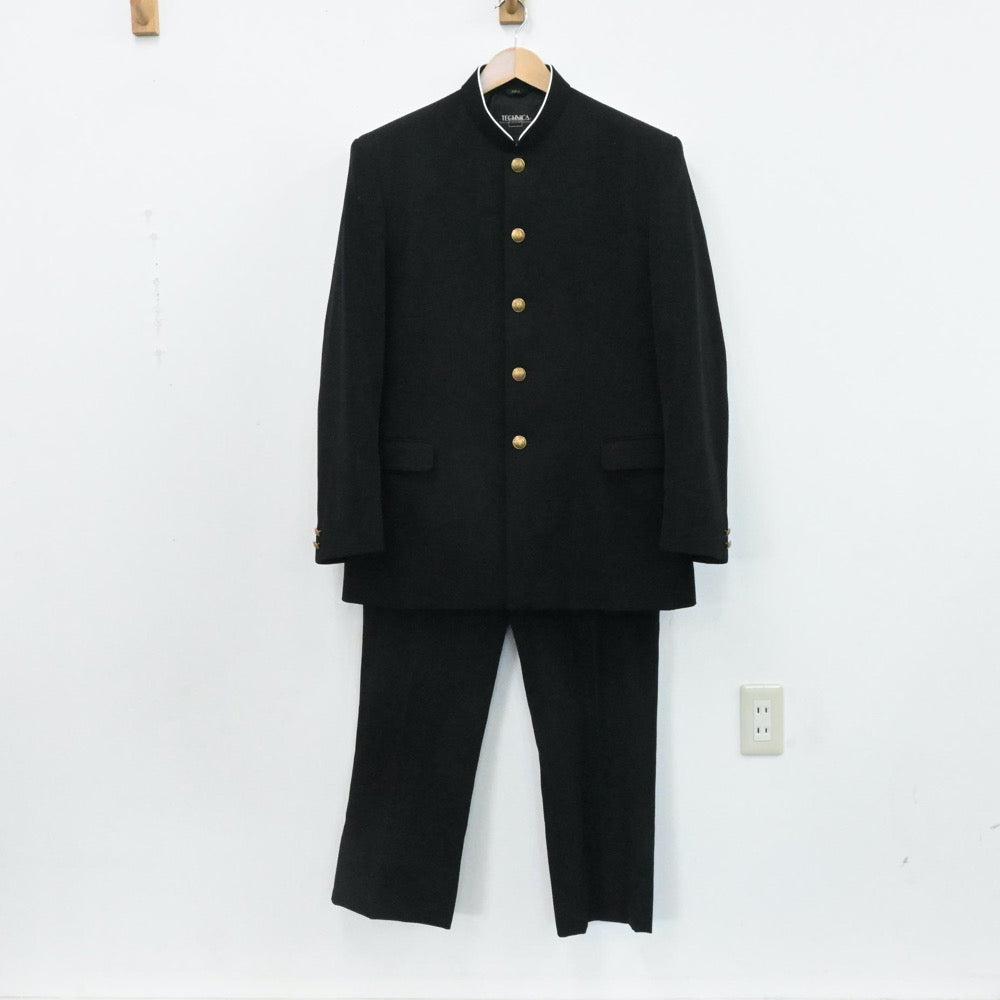 【中古】宮城県 仙台工業高校 男子制服 7点（学ラン・シャツ・ズボン・ズボン）sf006283