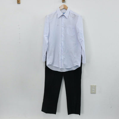 【中古】宮城県 仙台工業高校 男子制服 7点（学ラン・シャツ・ズボン・ズボン）sf006283