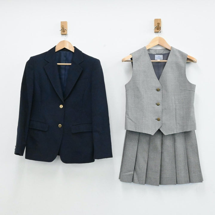 【中古制服】岡山県 岡山城東高等学校 女子制服 3点（ブレザー・ベスト・スカート）sf006316【リサイクル学生服】 | 中古制服通販パレイド