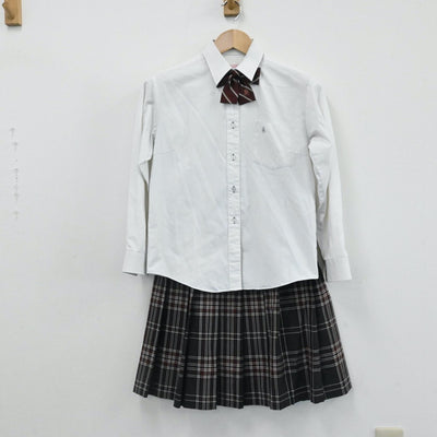 【中古】三重県 伊賀白鳳高校 女子制服 5点（ブレザー・シャツ・スカート）sf006325