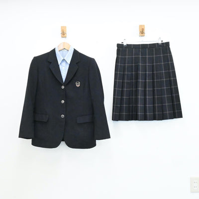 中古制服】栃木県 黒羽高等学校 女子制服 3点（ブレザー・シャツ・スカート）sf006348【リサイクル学生服】 | 中古制服通販パレイド