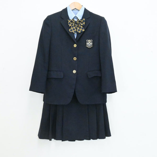 【中古制服】大阪府 追手門学院高等学校 女子制服 5点（ブレザー・シャツ・スカート・スカート）sf006355【リサイクル学生服】 |  中古制服通販パレイド