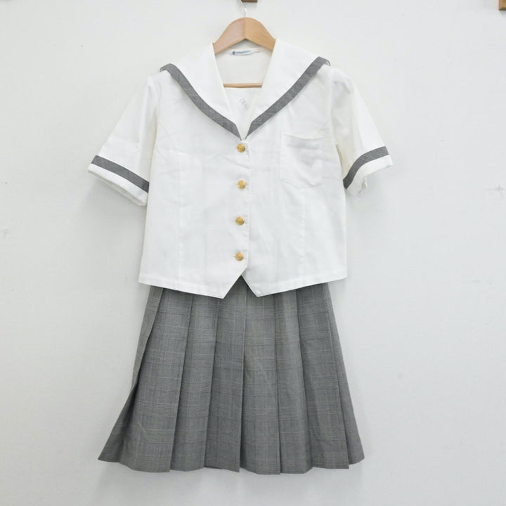 【中古制服】愛知県 豊田大谷高等学校 女子制服 2点（セーラー服・スカート）sf006383【リサイクル学生服】 | 中古制服通販パレイド