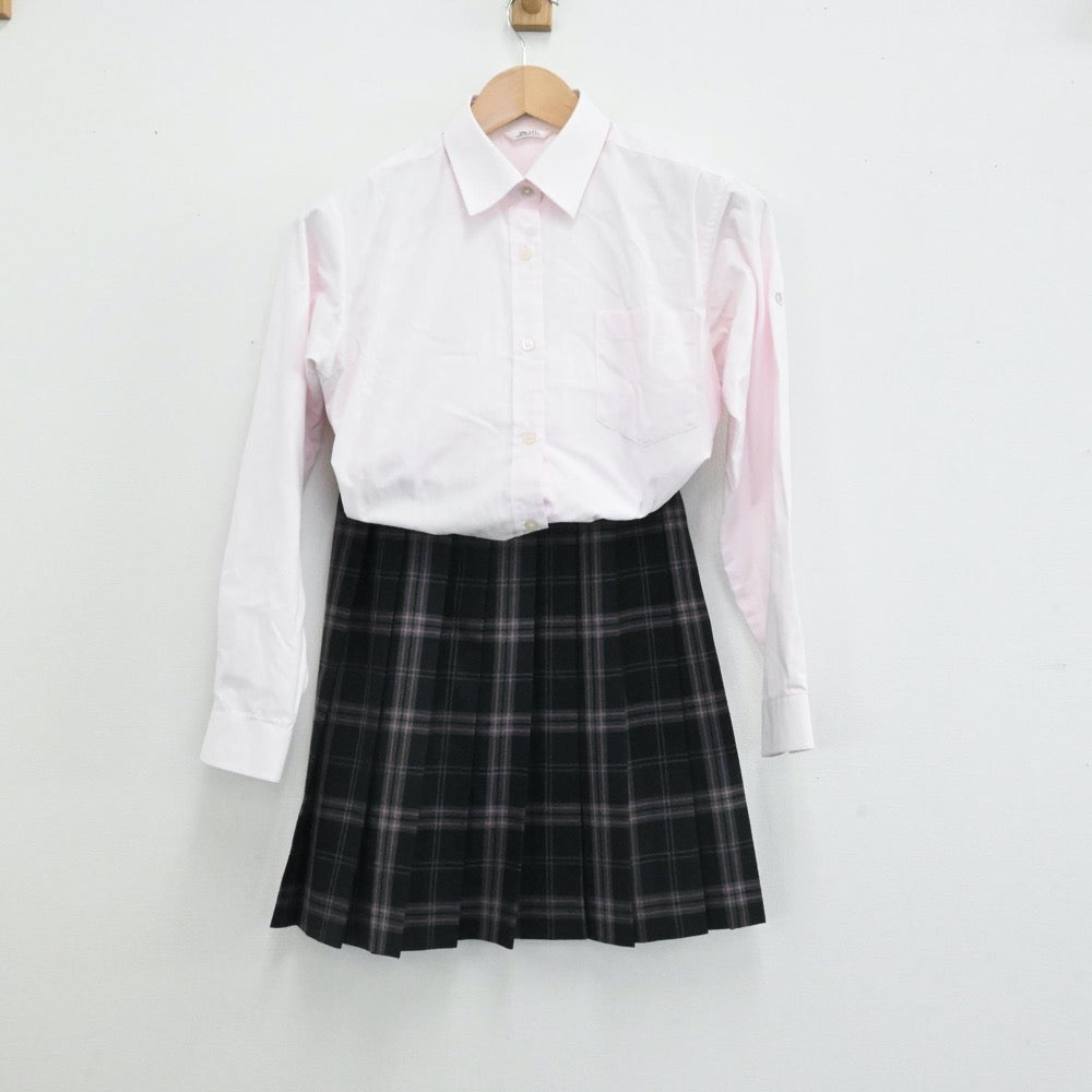 福岡県 大牟田高等学校 女子制服 5点 sf006386 - コスプレ衣装