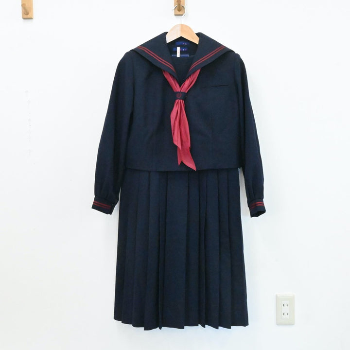 中古制服】千葉県 白井市立大山口中学校 女子制服 5点（セーラー服・ジャンパースカート・スカート）sf006421【リサイクル学生服】 | 中古制服 通販パレイド