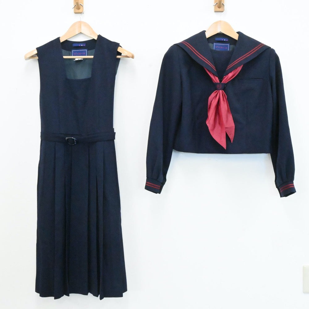 中古制服】千葉県 白井市立大山口中学校 女子制服 5点（セーラー服・ジャンパースカート・スカート）sf006421【リサイクル学生服】 | 中古制服 通販パレイド