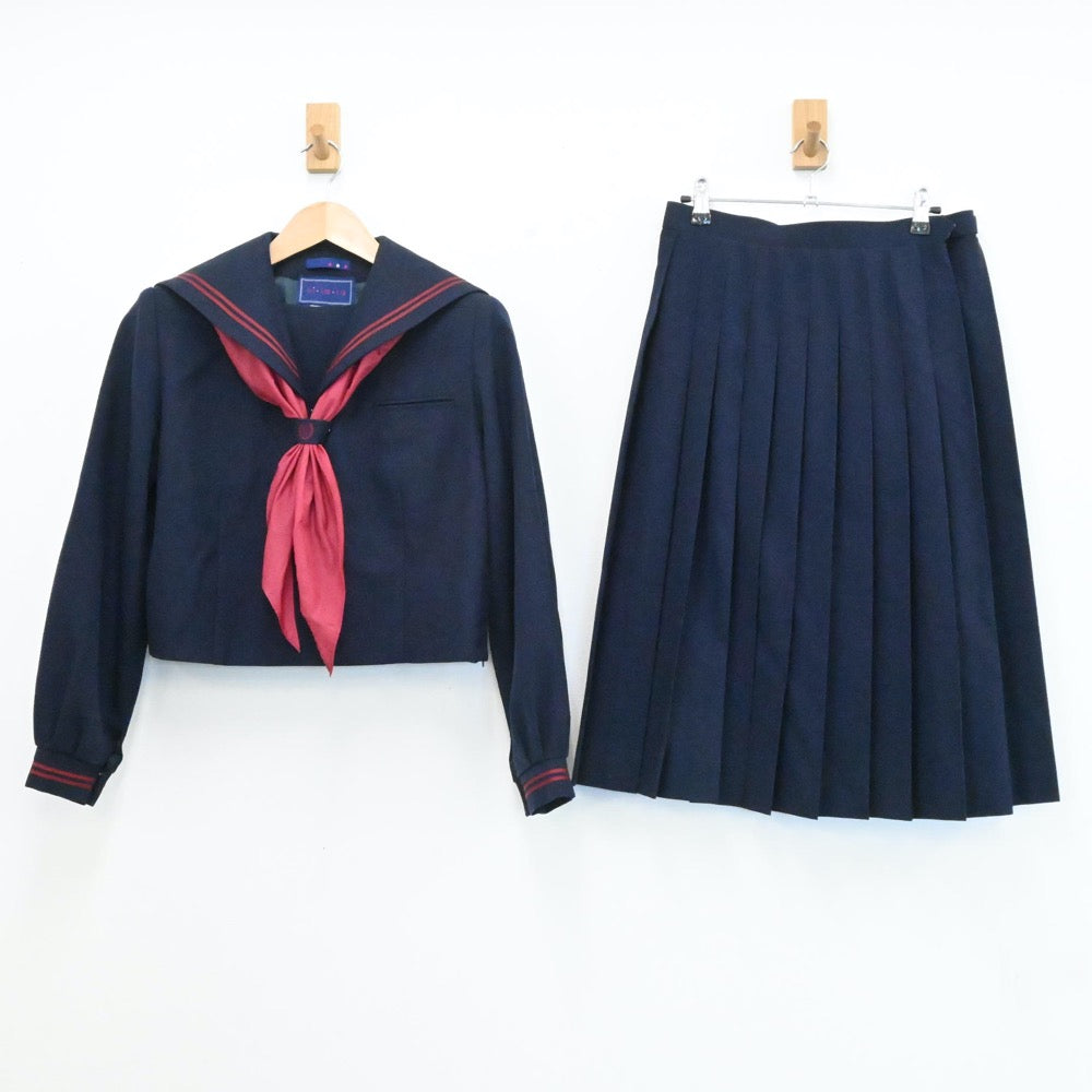 中古制服】千葉県 白井市立大山口中学校 女子制服 5点（セーラー服・ジャンパースカート・スカート）sf006421【リサイクル学生服】 | 中古制服 通販パレイド