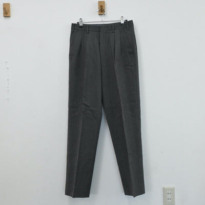 【中古】東京都 豊島学院高等学校 男子制服 3点（ブレザー・ズボン）sf006446