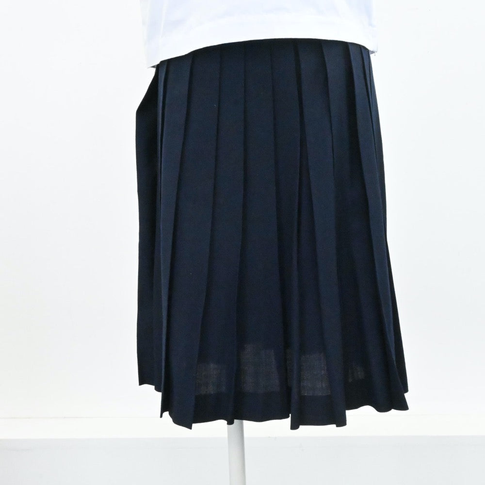 【中古】東京都 関東国際高校 女子制服 2点（セーラー服・スカート）sf006454