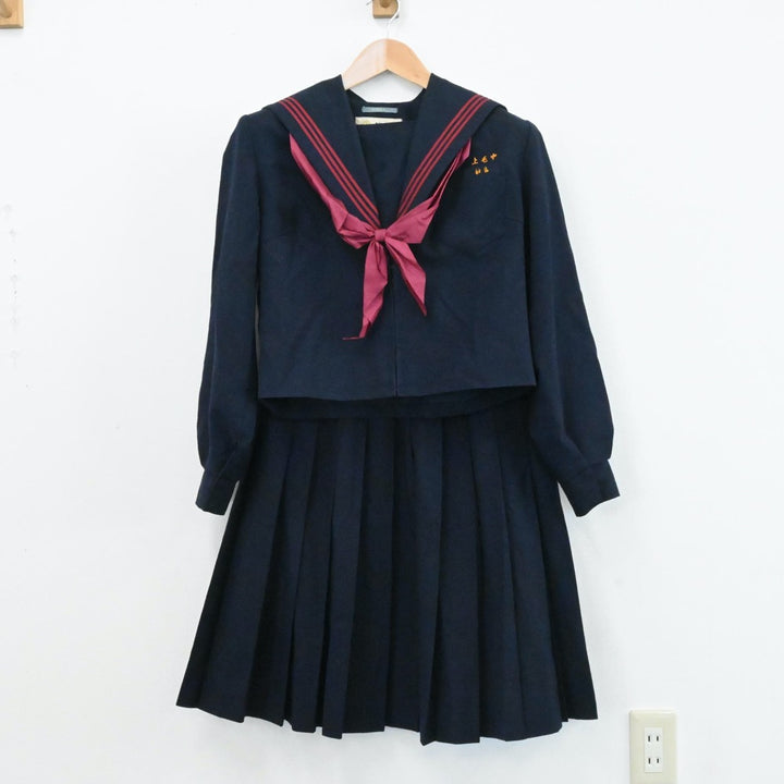 【中古制服】福岡県 上毛中学校 女子制服 3点（セーラー服・スカート）sf006466【リサイクル学生服】 | 中古制服通販パレイド