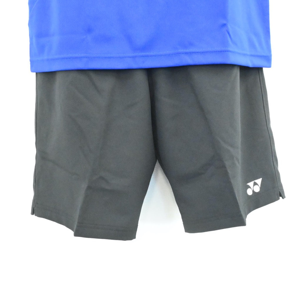 【中古】埼玉県 春日部共栄中学校 テニス部ユニフォーム 男子制服 2点（部活ユニフォーム 上・部活ユニフォーム 下）sf006469