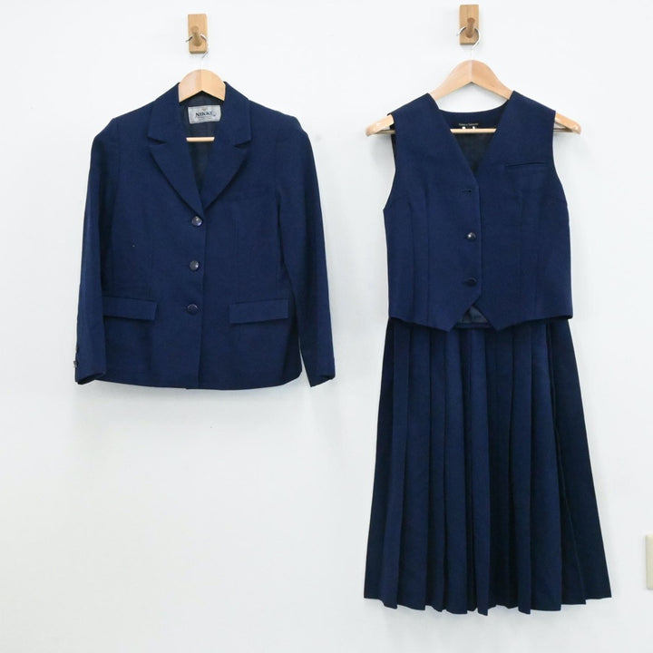 【中古制服】千葉県 市立習志野高等学校 女子制服 4点（ブレザー・ベスト・スカート）sf006486【リサイクル学生服】 | 中古制服通販パレイド