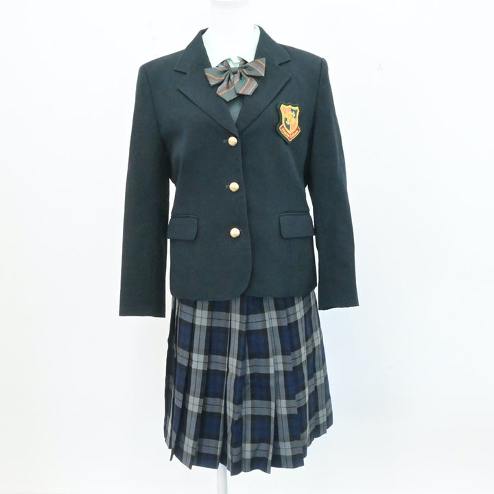 【中古制服】福岡県 私立西南学院高校 女子制服 5点（ブレザー・ニット・シャツ・スカート）sf006507【リサイクル学生服】 | 中古制服通販パレイド