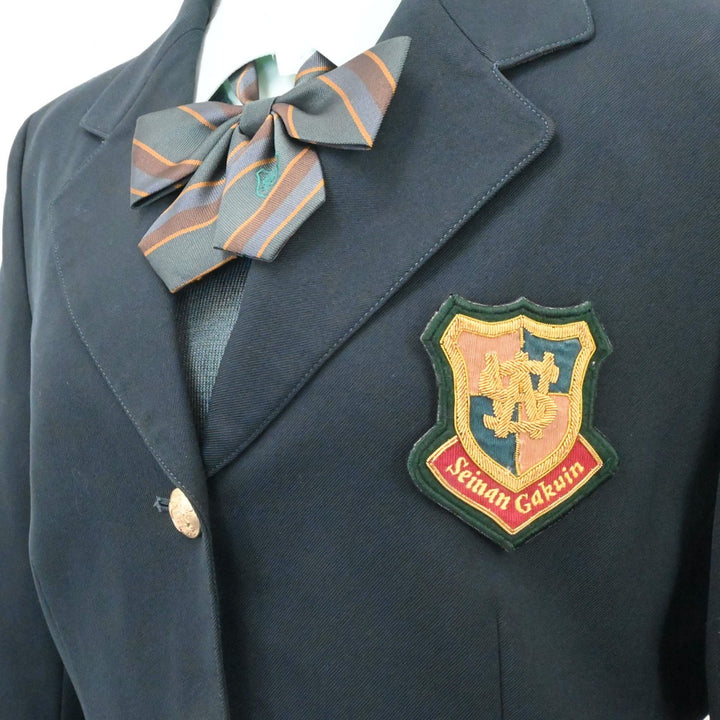 【中古制服】福岡県 私立西南学院高校 女子制服 5点（ブレザー・ニット・シャツ・スカート）sf006507【リサイクル学生服】 | 中古制服通販パレイド