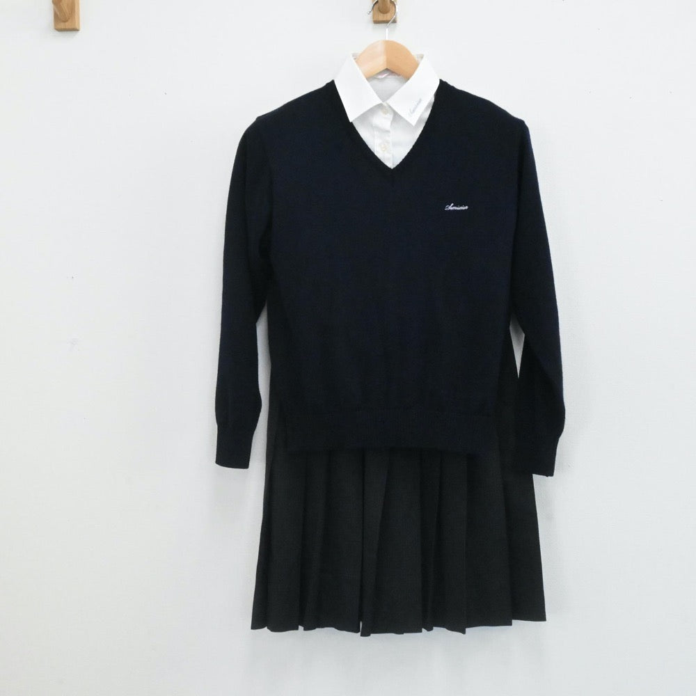 中古制服】大阪府 大阪府立千里青雲高等学校 女子制服 6点（ブレザー・ニット・シャツ・スカート）sf006530【リサイクル学生服】 | 中古制服 通販パレイド