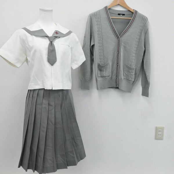 1円 セーラー服 スカート ネクタイ 上下3点セット 165A 大きい
