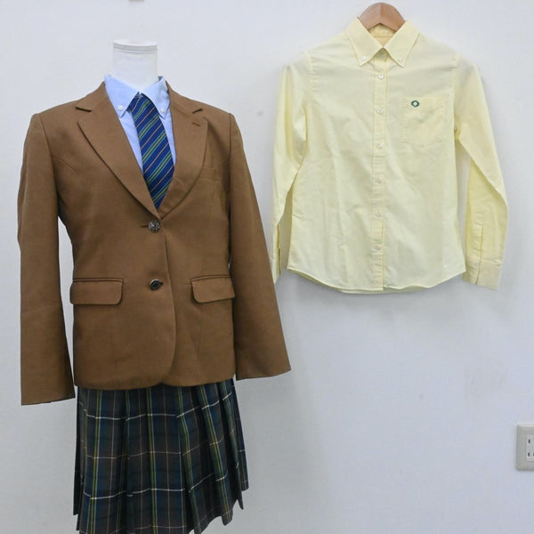 中古制服】大阪府 大阪緑涼高等学校 女子制服 5点（ブレザー・シャツ・スカート）sf006552【リサイクル学生服】 | 中古制服通販パレイド