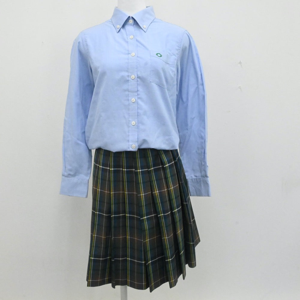 中古制服】大阪府 大阪緑涼高等学校 女子制服 5点（ブレザー・シャツ・スカート）sf006552【リサイクル学生服】 | 中古制服通販パレイド