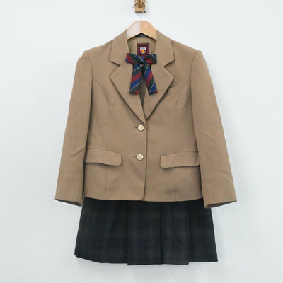 【中古】北海道 札幌市立光陽中学校 女子制服 4点（ブレザー・ベスト・スカート）sf006588