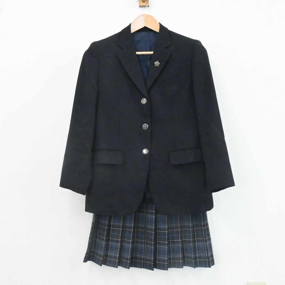 【中古】東京都 昭和女子大学附属昭和高等学校 女子制服 3点（ブレザー・シャツ・スカート）sf006606