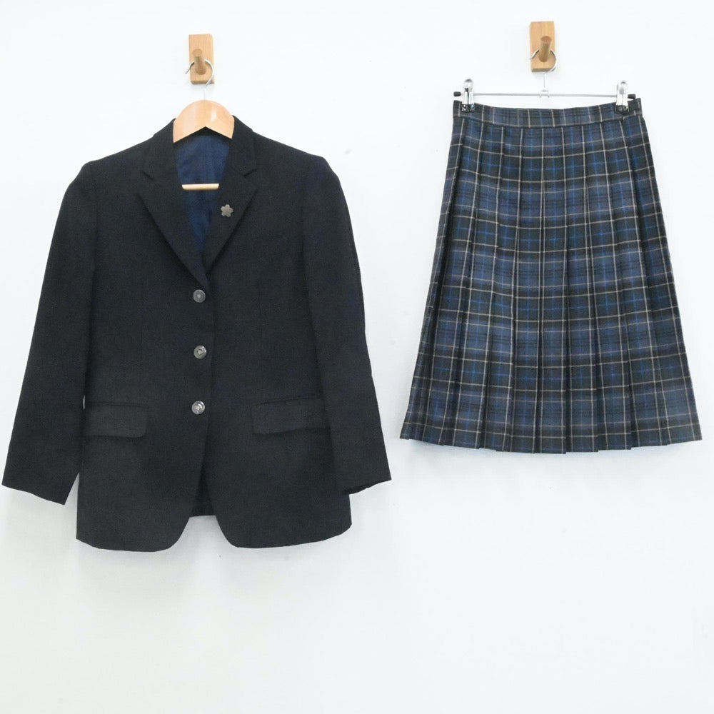 【中古】東京都 昭和女子大学附属昭和高等学校 女子制服 3点（ブレザー・シャツ・スカート）sf006606