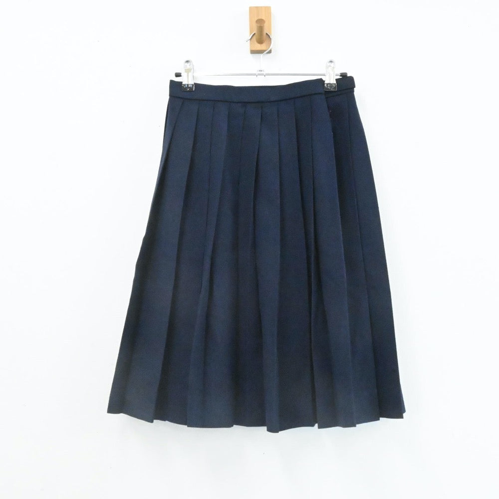 【中古】広島県 尾道市立栗原中学校 女子制服 3点（セーラー服・スカート）sf006612