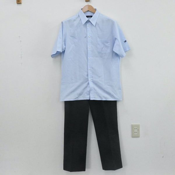 中古制服】埼玉県 武蔵野星城高校 男子制服 3点（シャツ・ズボン