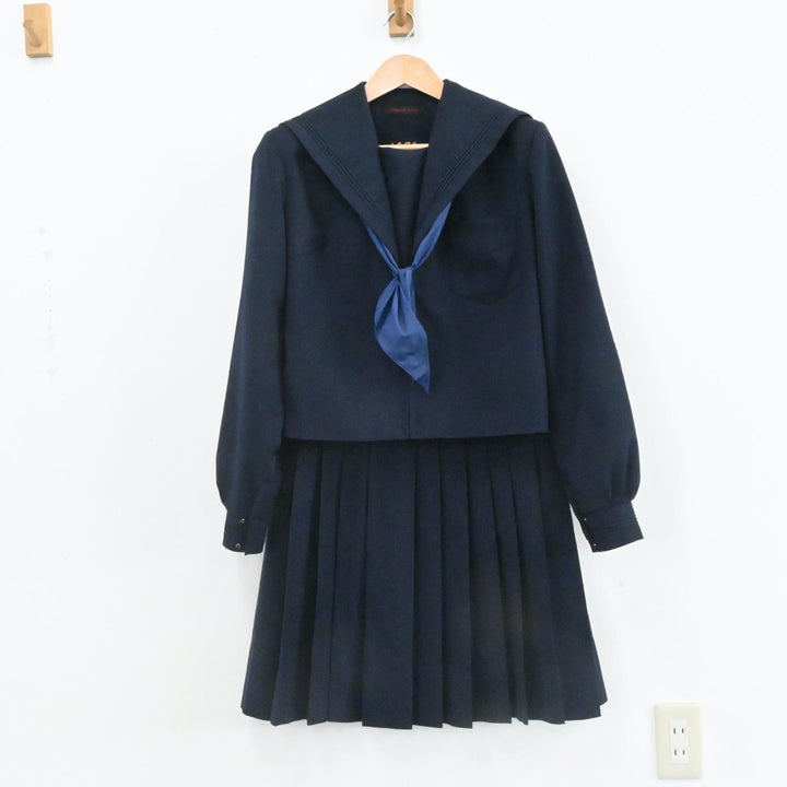 【中古制服】大阪府 大阪市立十三中学校 女子制服 3点（セーラー服・スカート）sf006651【リサイクル学生服】 | 中古制服通販パレイド