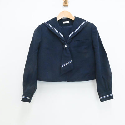 【中古】山梨県 甲府市立城南中学校 女子制服 3点（セーラー服・スカート）sf006737