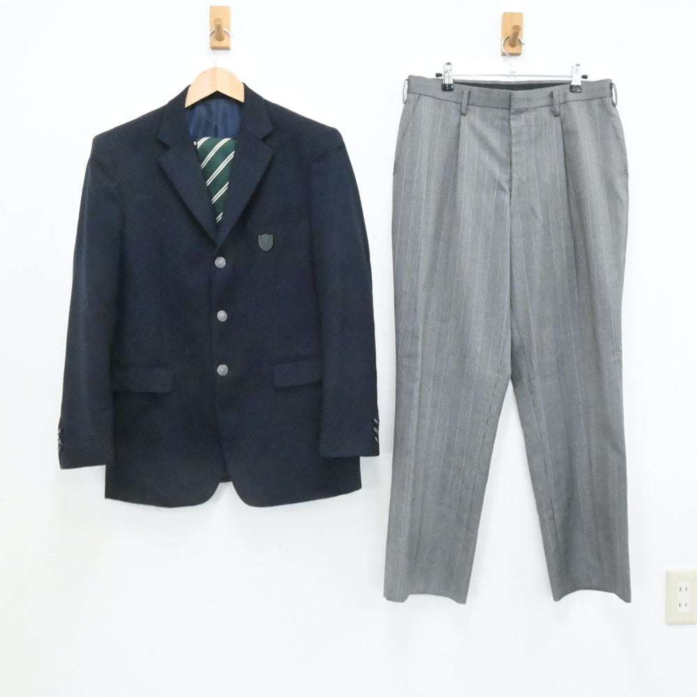 中古制服】香川県 香川中央高等学校 男子制服 4点（ブレザー・ズボン