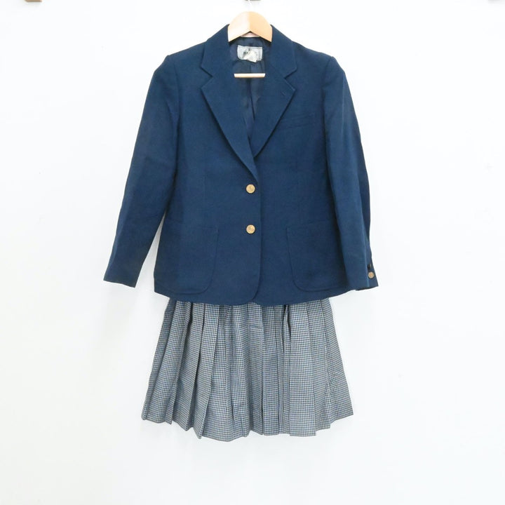 中古制服】愛知県 東邦高校 女子制服 3点（ブレザー・スカート