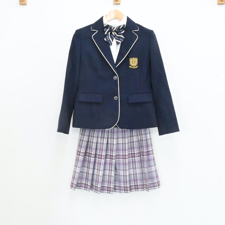 中古制服】広島県 山陽女学園高等学校 女子制服 6点（ブレザー・ニット・シャツ・スカート）sf006771【リサイクル学生服】 | 中古制服通販パレイド