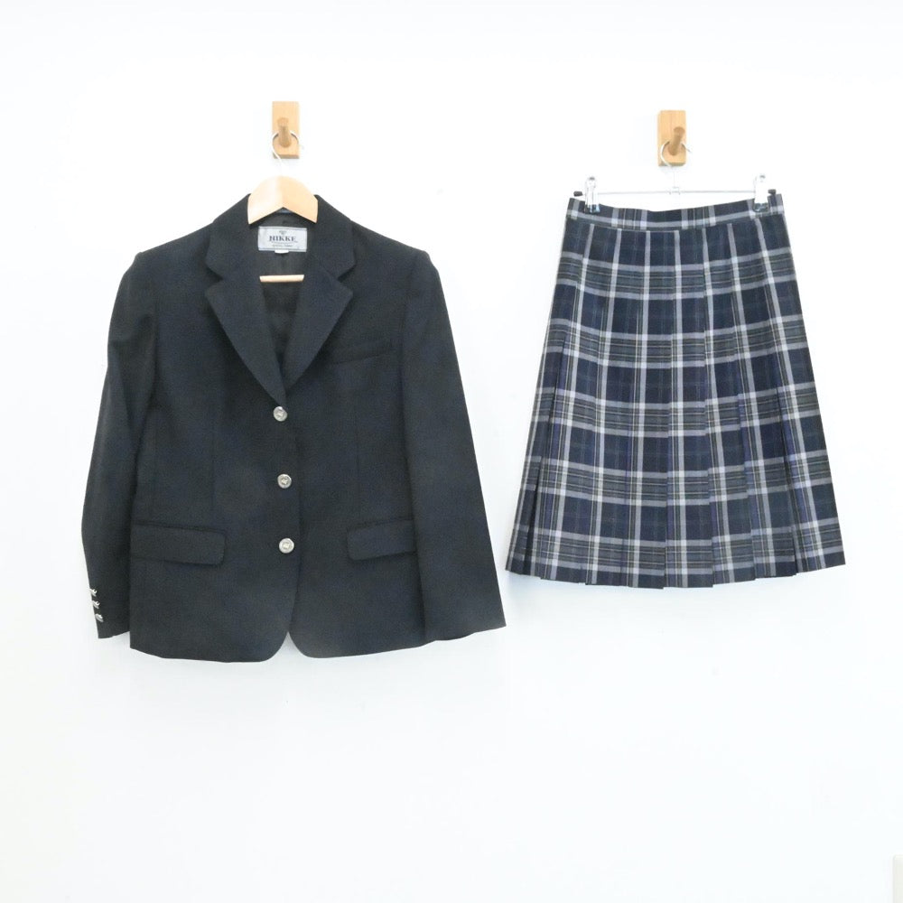 中古制服】三重県 三重県立亀山高等学校 女子制服 3点（ブレザー