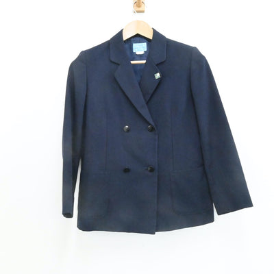 【中古】神奈川県 横浜市立境木中学校 女子制服 3点（ブレザー・スカート・スカート）sf006799