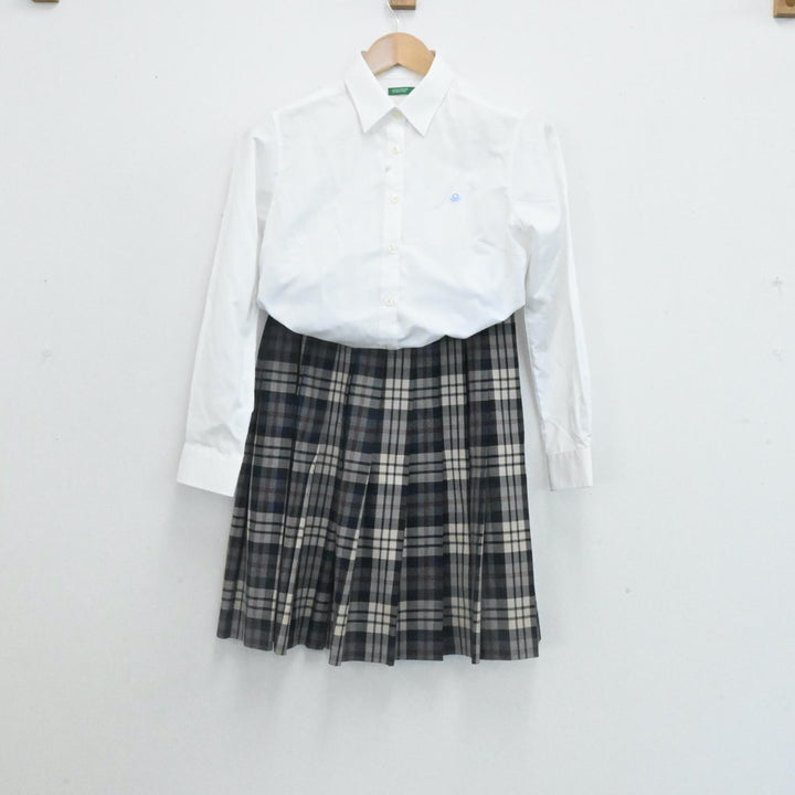 【中古制服】大阪府 四条畷高等学校 女子制服 5点（ブレザー・シャツ・ニット・スカート）sf006817【リサイクル学生服】 | 中古制服通販パレイド