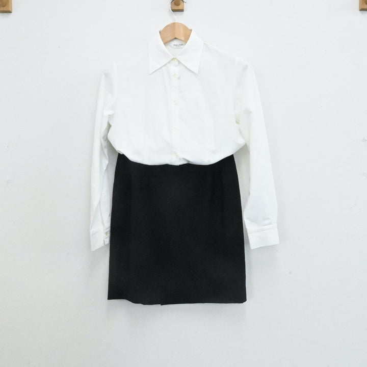 武庫川女子大学　スカート 中古】兵庫県 武庫川女子大学附属中学校 女子制服 6点